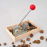 Maxbell Walnut Cracker Tool for Easy Shelling Multipurpose 17.8x11.6x3cm Wooden Base