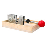 Maxbell Walnut Cracker Tool for Easy Shelling Multipurpose 17.8x11.6x3cm Wooden Base