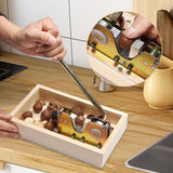 Maxbell Macadamia Opener Multi Functional Comfort Handle Rustproof Manual Nutcracker