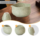 Maxbell Matcha Bowl with Whisk Holder Gift with Spout for Kitchen Tea Lovers Friends Tea Color