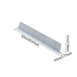 Maxbell Sink Splash Guard Accessory Reusable Premium Water Baffle for Kitchen Island Blue Gray