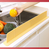 Maxbell Sink Splash Guard Accessory Reusable Premium Water Baffle for Kitchen Island Blue Gray