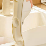 Maxbell Sink Splash Guard Accessory Reusable Premium Water Baffle for Kitchen Island Blue Gray