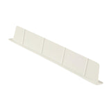 Maxbell Sink Splash Guard Accessory Reusable Premium Water Baffle for Kitchen Island White