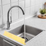 Maxbell Sink Splash Guard Accessory Reusable Premium Water Baffle for Kitchen Island Yellow