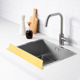 Maxbell Sink Splash Guard Accessory Reusable Premium Water Baffle for Kitchen Island Yellow