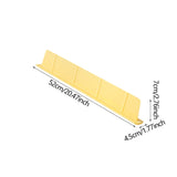 Maxbell Sink Splash Guard Accessory Reusable Premium Water Baffle for Kitchen Island Yellow