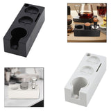 Maxbell Espresso Tamper Station Coffee Tamper Holder Stand for Office Coffee 51-58mm Black