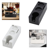 Maxbell Espresso Tamper Station Coffee Tamper Holder Stand for Office Coffee 51-58mm Black