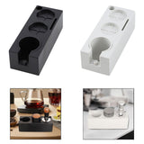 Maxbell Espresso Tamper Station Coffee Tamper Holder Stand for Office Coffee 51-58mm Black