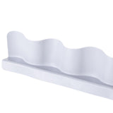 Maxbell Sink Splash Guard Faucet Versatile Water Barrier Dishwashing Protector Board Gray