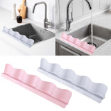 Maxbell Sink Splash Guard Faucet Versatile Water Barrier Dishwashing Protector Board Gray