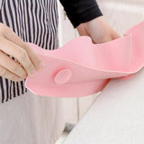 Maxbell Sink Splash Guard Faucet Versatile Water Barrier Dishwashing Protector Board Pink