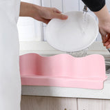 Maxbell Sink Splash Guard Faucet Versatile Water Barrier Dishwashing Protector Board Pink