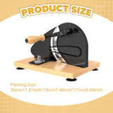 Manual Bread Slicer Bread Cutting Machine Serrated Blade Design Hand Cranked