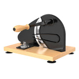 Manual Bread Slicer Bread Cutting Machine Serrated Blade Design Hand Cranked