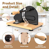 Manual Bread Slicer Bread Cutting Machine Serrated Blade Design Hand Cranked