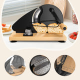 Manual Bread Slicer Bread Cutting Machine Serrated Blade Design Hand Cranked
