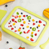 Maxbell Ice Cream Maker Yogurt Maker Machine for Homemade Rolled Cream Sorbet Gelato Green