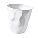 Maxbell Small Trash Can Round Simple Rubbish Can for Living Room Laundry Room Office 24.5cmx25cm