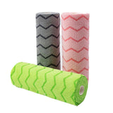 Maxbell Tear Away Towels Fast Drying Microfiber Towels Roll for Dishes Pan Furniture pink