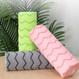 Maxbell Tear Away Towels Fast Drying Microfiber Towels Roll for Dishes Pan Furniture pink