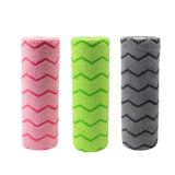 Maxbell Tear Away Towels Fast Drying Microfiber Towels Roll for Dishes Pan Furniture pink