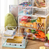 Maxbell Foldable Desktop Storage Basket Folding for Office Supplies Bathroom Cabinet L