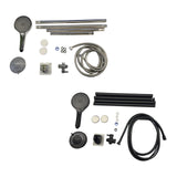 Maxbell Double Shower Heads for Couples Handheld Showerhead for Valentine's Day Home Electroplating