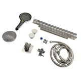 Maxbell Double Shower Heads for Couples Handheld Showerhead for Valentine's Day Home Electroplating