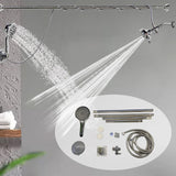Maxbell Double Shower Heads for Couples Handheld Showerhead for Valentine's Day Home Electroplating