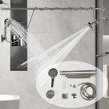 Maxbell Double Shower Heads for Couples Handheld Showerhead for Valentine's Day Home Electroplating