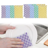 Maxbell Kitchen Sponges Multi Functional Soft Dish Cloth for Bathroom Plates Kitchen 5 Pack