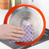 Maxbell Kitchen Sponges Multi Functional Soft Dish Cloth for Bathroom Plates Kitchen 5 Pack