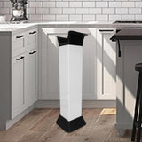 Coffee Knock Box Premium Collection Box for Restaurant Household Coffee Shop White