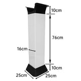 Coffee Knock Box Premium Collection Box for Restaurant Household Coffee Shop White