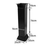 Coffee Knock Box Premium Collection Box for Restaurant Household Coffee Shop Black