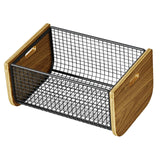 Maxbell Kitchen Fruit Basket Decorative Wire Storage Basket for Table Counter Office L