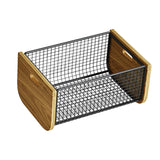 Maxbell Kitchen Fruit Basket Decorative Wire Storage Basket for Table Counter Office M