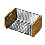 Maxbell Kitchen Fruit Basket Decorative Wire Storage Basket for Table Counter Office M