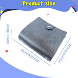 Maxbell Seed Storage Organizer Binder Samples Bags for Vegetable Plants Garden Seeds Black