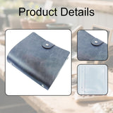 Maxbell Seed Storage Organizer Binder Samples Bags for Vegetable Plants Garden Seeds Black