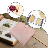 Maxbell Seed Storage Organizer Binder Samples Bags for Vegetable Plants Garden Seeds Pink