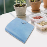 Maxbell Seed Storage Organizer Binder Samples Bags for Vegetable Plants Garden Seeds Blue