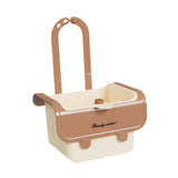 Maxbell Food Waste Strainer Mesh Strainer Multifunction Corner Hanging Sink Strainer Khaki