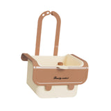 Maxbell Food Waste Strainer Mesh Strainer Multifunction Corner Hanging Sink Strainer Khaki