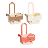Maxbell Food Waste Strainer Mesh Strainer Multifunction Corner Hanging Sink Strainer Khaki