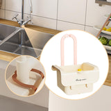 Maxbell Food Waste Strainer Mesh Strainer Multifunction Corner Hanging Sink Strainer White