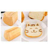 Maxbell Cat Shaped Bread Pan Practical Multipurpose DIY Bread Reusable Cute Loaf Tin Large