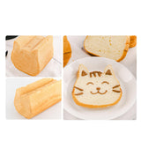 Maxbell Cat Shaped Bread Pan Practical Multipurpose DIY Bread Reusable Cute Loaf Tin Small
